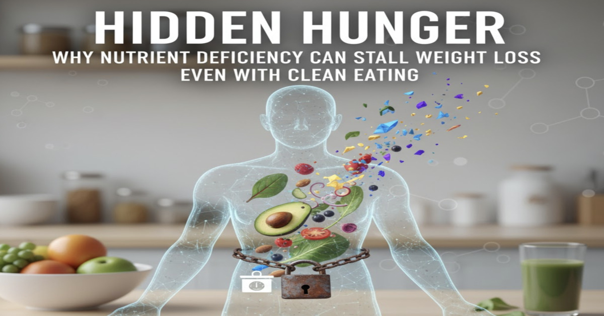 Hidden Hunger: Why Nutrient Deficiency Can Stall Weight Loss Even with Clean Eating