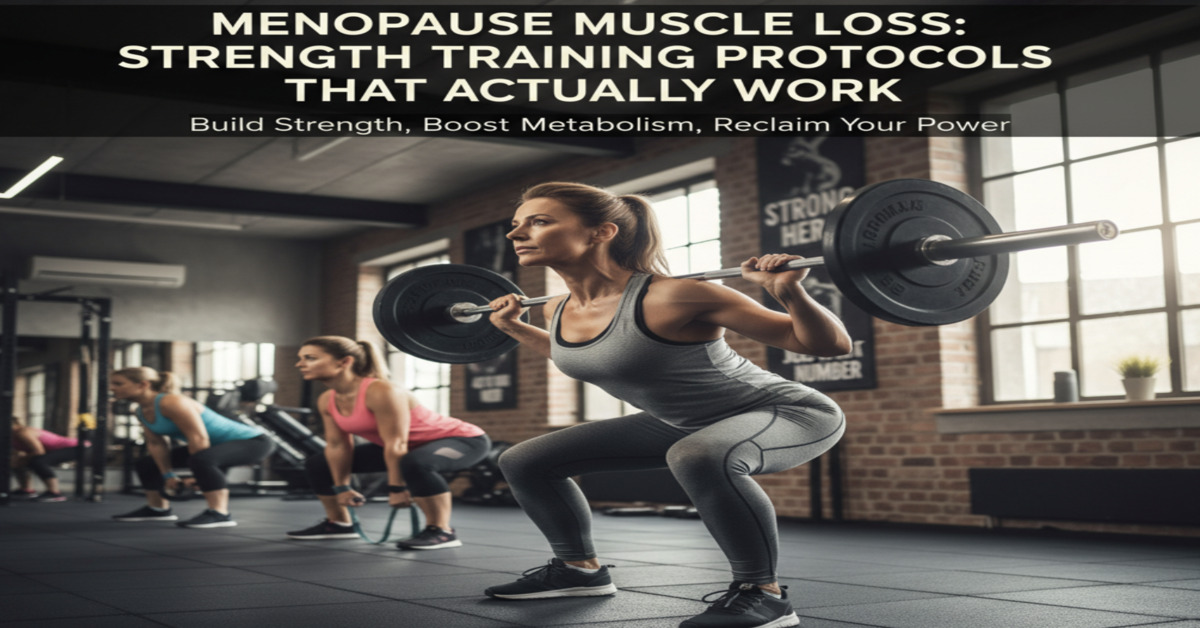 Menopause Muscle Loss