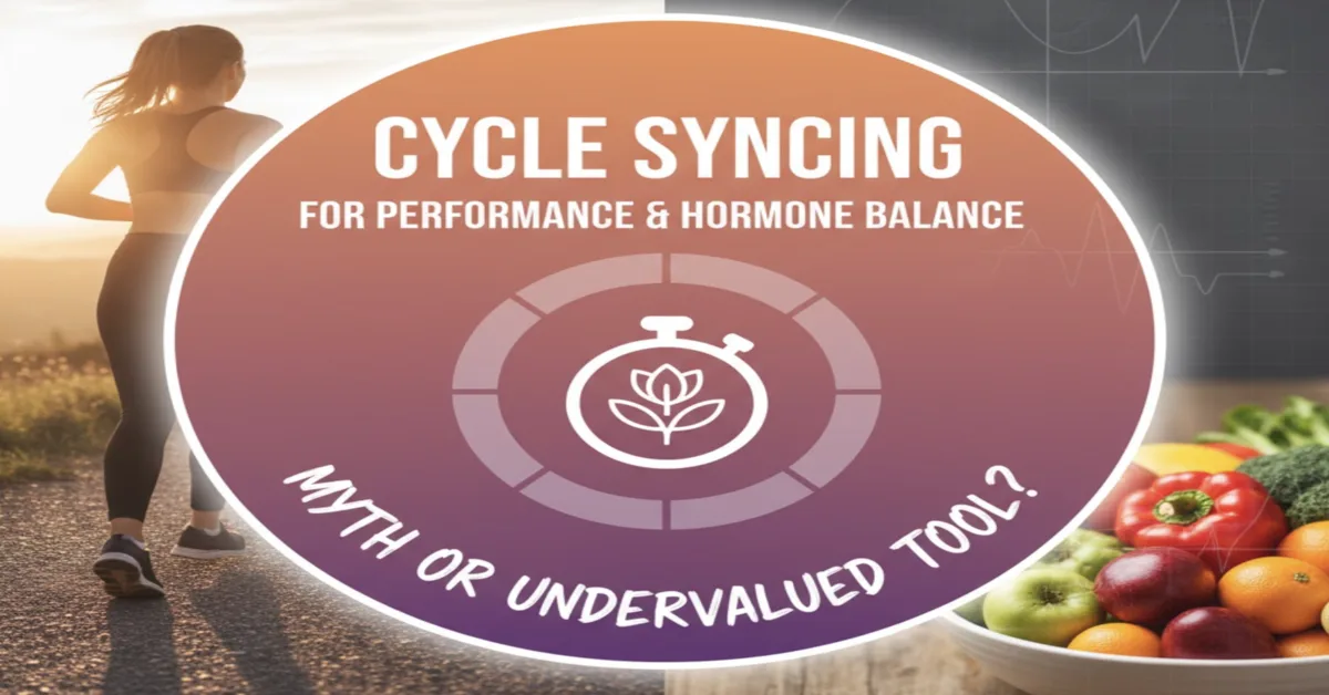 Cycle Syncing for Performance & Hormone Balance
