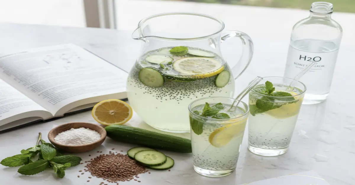 Internal Shower Detox Drinks