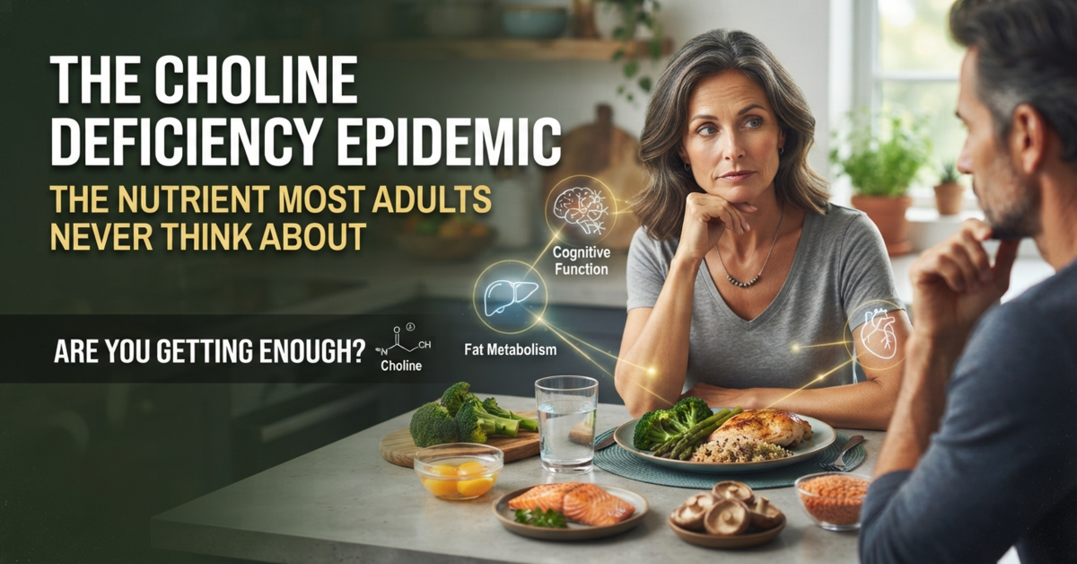 The Choline Deficiency Epidemic